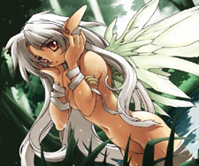 night elf with wings
